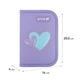 Пенал твердый Kite Awesome, 1 отдел., 2 отв., с наполнением (K25-622H-5) - изображение 2