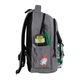 Рюкзак для підлітка (міський) Kite Education Teens Rick & Morty, чоловічий, сірий (RM25-2597L) - зображення 3