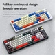 Игровая беспроводная клавиатура механическая TWolf T70 |УКР/АНГ раскладка| с RGB подсветкой black-white - изображение 14