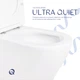 Унитаз-компакт Qtap Cardinal Ultra Quiet безободковый с сиденьем Soft-close QT04222168AUQ3W - изображение 5