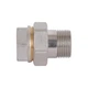 Американка латунна Thermo Alliance Standart 3/4" ВН (внутрішня/зовнішня), з конічним ущільненням (EPDM кільце), нікельована, PN25 - зображення 5