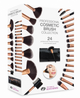 Zestaw pędzli do makijażu Rio Beauty profesjonalne 24 szt (5019487085627) - obraz 6