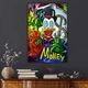 Картина на холсте 40х60см - Скрудж Money eyes. Интерьерная картина на холсте для дома и офиса. Яркий постер - изображение 3