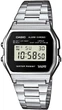 Годинник чоловічий Casio класичний електронний з браслетом з нержавіючої сталі кварцовий сріблястий (33-102-A159Wgea-1Ef) - зображення 1