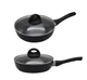 Сковорода Edenberg 20 см с антипригарным мраморным покрытием и крышкой - изображение 4