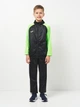 Подростковый спортивный костюм (толстовка + штаны) для мальчика Joma Academy IV 101966.117 153-164 см (XS) Черный/Салатовый (8424309450649) - изображение 1