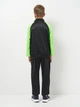 Подростковый спортивный костюм (толстовка + штаны) для мальчика Joma Academy IV 101966.117 153-164 см (XS) Черный/Салатовый (8424309450649) - изображение 2