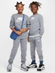 Подростковый спортивный костюм (свитшот + штаны) Nike K Nsw Tracksuit Poly Crew Hbr FD3090-084 158-170 см Серый (196609344949) - изображение 7