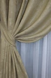 Комплект штор на люверсах VR-Textil Жаккард Sultan XO № 1284ш Золотистый 150х250 см 2 шт (37-0092) - изображение 5