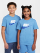 Детская футболка для мальчика Nike K Nsw Tee Futura Hbr FZ5178-410 122-128 см Голубая (197602773385) - изображение 5