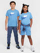 Детская футболка для мальчика Nike K Nsw Tee Futura Hbr FZ5178-410 122-128 см Голубая (197602773385) - изображение 8