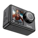 Екшн-Камера Hoco DV101, 4К, 16MP, 150°, Wi-Fi, 900mAh, 1.5h, MicroSD до 128 ГБ, Чорний - зображення 4