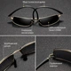 Мужские поляризационные солнцезащитные очки KINGSEVEN N7128 Gold Gray - изображение 5