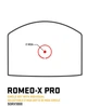 Коллиматор Sig Optics ROMEO-X PRO FOOTPRINT, OPEN, 2 MOA DOT&32 MOA CIRCLE, BLACK (SORX1000) - изображение 3