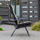 Садовий шезлонг Patio Santander 2в1 Black Edition D002-07PB/G052-23IB - зображення 5