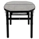 Стол Bo-Camp Northgate 100x70 cm Black/Grey (1404189) - изображение 3