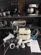 Бежевая электромясорубка Rainberg RB-2270, 3800 Вт, мощная мясорубка, шнековая мясорубка - изображение 1