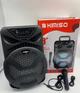 Портативна акустична колонка Kimiso GS-1805 (8") з мікрофоном та світломузикою Для iPOD, iPhone, Android, iPAD, смартфонів, мобільних телефонів - зображення 1