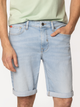 Шорти джинсові короткі чоловічі Lee Cooper Dust-1223 2XL Блакитні (5905991726432) - зображення 1