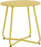 Stolik ogrodowy Patio Florian 45 cm Żółty - obraz 1