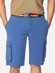 Spodenki męskie cargo bawełniane Lee Cooper Simone-9802 32 Niebieskie (5905991723240) - obraz 1