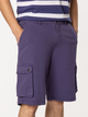 Spodenki męskie cargo bawełniane Lee Cooper Simone-9802 40 Fioletowe (5905991723349) - obraz 1
