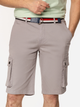 Spodenki męskie cargo bawełniane Lee Cooper Simone-9802 36 Szare (5905991723202) - obraz 1