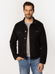 Kurtka jeansowa męska Lee Cooper Mauro-1223 XL Czarna (5905991725268) - obraz 1