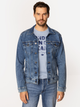 Kurtka jeansowa męska Lee Cooper Mauro-1223 L Niebieska (5905991725299) - obraz 3