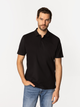 Поло довге чоловіче Lee Cooper Alan-7124 L Чорне (5905991724308) - зображення 1