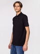 Поло довге чоловіче Lee Cooper Alan-7124 L Чорне (5905991724308) - зображення 4