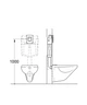 Панель змиву для унітазу Grohe Skate Cosmopolitan [чорний матовий] [38732KF0] - зображення 4