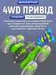 Машинка перевертыш трюковая на радиоуправлении для детей мальчиков девочек радиоуправляемая двусторонняя машина вездеход для улицы JoyPro DC208AX1 на пульте управления до 25 м радио управляемые машинки желто синий - изображение 2