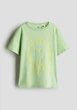 Футболка салатовая SmileyWorld H&M 122-128см (400011270) - изображение 1
