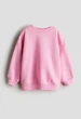 Свитшот розовый H&M 98-104см (400011246) - изображение 1