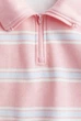 Толстовка с застежкой-молнией розовая полосатая H&M 110-116см (400011250) - изображение 2