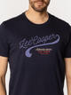 Футболка бавовняна довга чоловіча Lee Cooper Authentic5-1160 3XL Темно-синя (5905991727996) - зображення 5