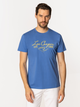 T-shirt męski bawełniany Lee Cooper Brand5-1160 2XL Niebieski (5905991735816) - obraz 3