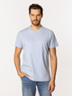 T-shirt męski basic bawełniany Lee Cooper Classic-1160 3XL Błękitny (5905991727286) - obraz 3