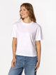 Футболка бавовняна жіноча Lee Cooper Cropped-8515 S Біла (5905991728887) - зображення 3