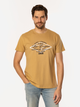 T-shirt męski bawełniany Lee Cooper Diamond3-1160 L Musztardowy (5905991735717) - obraz 1