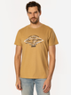 T-shirt męski bawełniany Lee Cooper Diamond3-1160 XL Musztardowy (5905991735724) - obraz 3