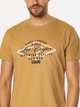 T-shirt męski bawełniany Lee Cooper Diamond3-1160 XL Musztardowy (5905991735724) - obraz 4
