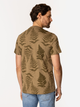 T-shirt męski z nadrukiem bawełniany Lee Cooper Fern-3170 L Khaki (5905991727835) - obraz 2