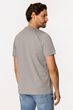 T-shirt męski basic bawełniany Lee Cooper Henley-1160 M Szary (5905991736554) - obraz 2