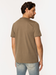 T-shirt męski basic bawełniany Lee Cooper Henley-1160 XL Khaki (5905991736622) - obraz 2
