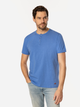 T-shirt męski basic bawełniany Lee Cooper Henley2-1160 L Niebieski (5905991736660) - obraz 1