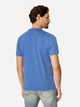 T-shirt męski basic bawełniany Lee Cooper Henley2-1160 L Niebieski (5905991736660) - obraz 2
