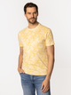 T-shirt męski z nadrukiem bawełniany Lee Cooper Lemon-3170 M Żółty (5905991727705) - obraz 1