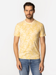 T-shirt męski z nadrukiem bawełniany Lee Cooper Lemon-3170 XL Żółty (5905991727729) - obraz 3
